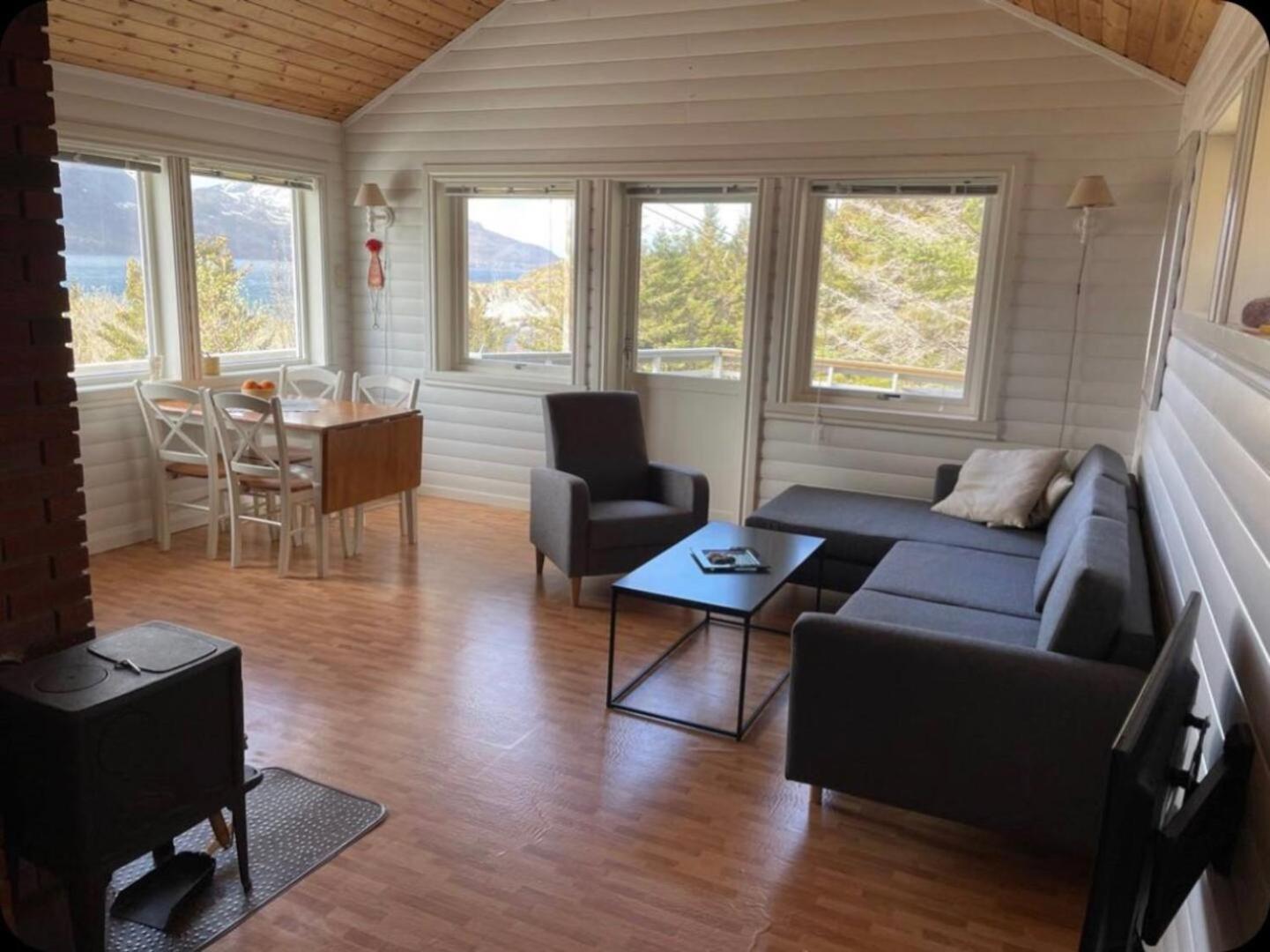 Vettinghytta, Close To The Sea With Amazing View. Gravdal  Экстерьер фото
